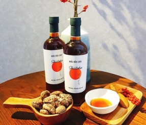 Nước mắm chay Shiitake chai thuỷ tinh (500ml)