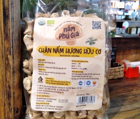 Chân Nấm Hương Hữu Cơ Nấm Phú Gia (500g)