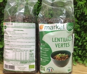 Markal Lentilles Vertes (500g)