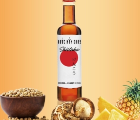 Nước mắm chay Shiitake chai nhựa (525ml)