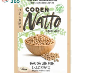 Đậu gà lên men dạng bột Coden Natto (100g)