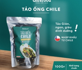 Tảo Biển Chile Dạng ống Glifefood (100g)