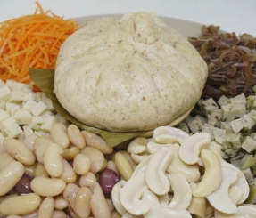 Bánh bao nguyên cám