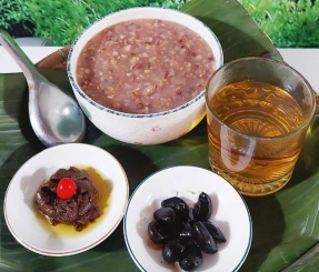 Cháo lứt tương tỏi
